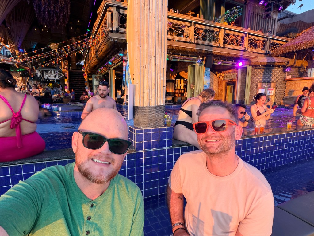 Krabi fire show Au Nang