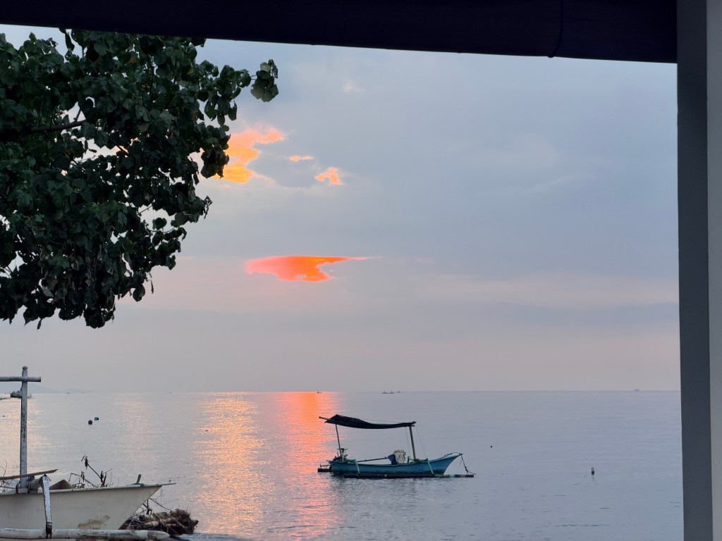 Lovina Beach sunset
